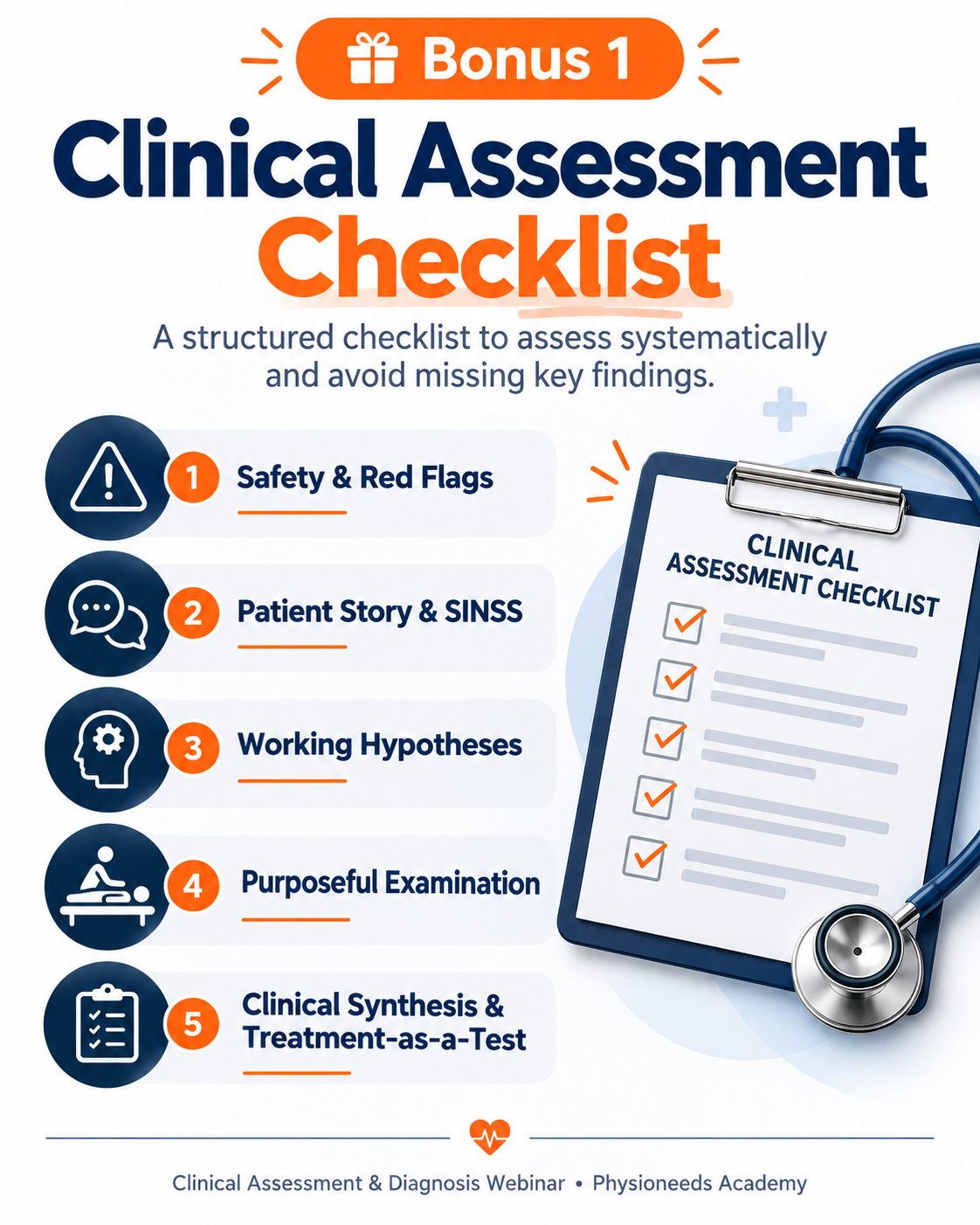 Bonus 1 Clinical Assessment Checklist - Replace Image
